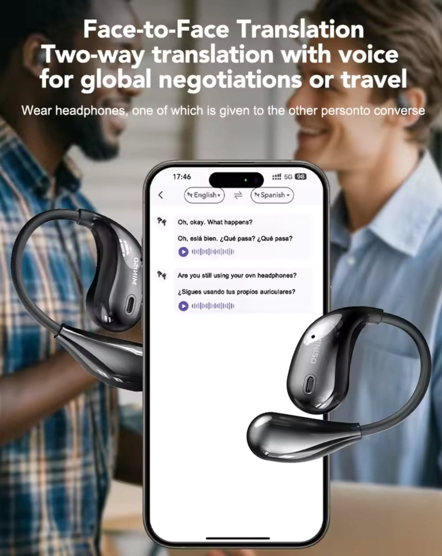 AI Translator Earbuds